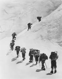 Image result for mt everest climb 1953