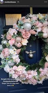 door wreath from liverpool business