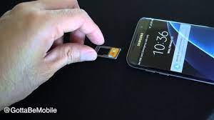 Its piggybacked to the sim card. Samsung Galaxy S7 Micro Sd Card Youtube