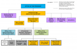 Organizational Chart Office Of The President Of The