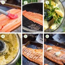 grilled steelhead trout with herb