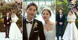 According to them, joong ki surprised hye kyo with snacks during a photoshoot: Descendants Of The Sun Stars Song Joong Ki And Song Hye Kyo Get Married Wedding Photos Surface Online Random Republika