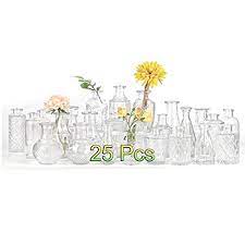 Promo Small Glass Vase 25pcs Esmiome