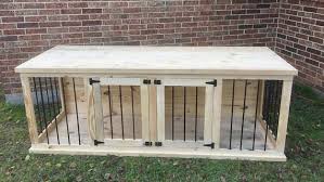 Plans Large Wooden Double Dog Kennel