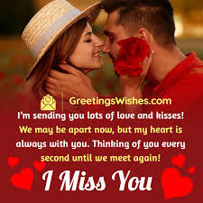 i miss you messages for love