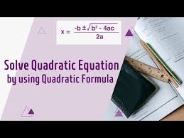 Solve Quadratic Equation By Using