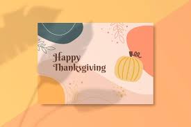 Lots of free templates are great for inspiration. Free Vector Thanksgiving Greeting Card Set