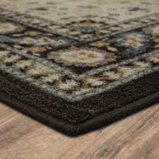 kayser brown 2 ft x 8 ft runner rug