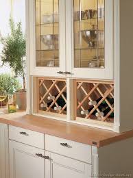 Glass Display Cabinet With Wine Rack