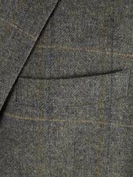 morris jacket green triple windowpane