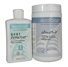 woolclean care kit for wool carpets