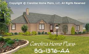 Small Florida Style House Plan Sg 1376