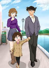 SHINICHI KUDO and SHIHO MIYANO a new life | Detective conan wallpapers, Detective  conan, Manga detective conan