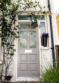 5 Light Door With Sandblasted Glass