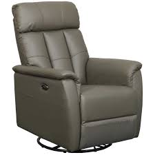 Many new parents also opt for a swivel. Remus Dark Gray Leather Power Swivel Rocker Recliner Ashley 9845 L1 Se 1010 Dk Gry Afw Com
