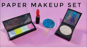 diy paper makeup set paper makeup kit