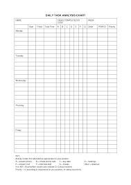 Family Chore Chart Maker Free Daily Task Analysis Chart