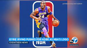In an instagram post on wednesday, irving tweeted a vanessa bryant shared irving's post via instagram story with her own caption, love this. Brooklyn Nets Guard Kyrie Irving Thinks Kobe Bryant S Silhouette Should Be The Nba Logo Abc7 Los Angeles