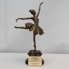 gift idea for ballet dancer bronze