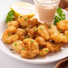 crispy fried panko shrimp little bit