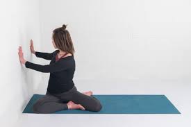 seated spinal twist pose