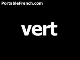 French Word For Green Is Vert Youtube