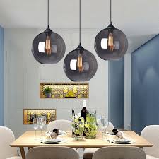 Glass Pendant Light Kitchen Lamp