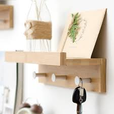Creative Wall Hanging Solid Wood Hook
