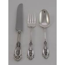 Sterling Silver Youth Set Rose Point