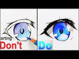 *how to draw without anything highlighters or mechanical pencils. Don T Vs Do How To Draw Anime Eyes Drawing Tutorial Youtube Drawing Tutorial How To Draw Anime Eyes Anime Drawings