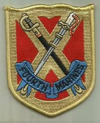 fourth marine regiment usmc patch