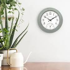 La Crosse Clock 8 In Sage Green Indoor