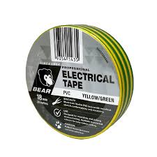 bear insulation electrical tape yellow