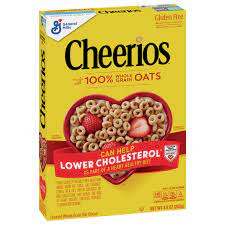cheerios oat cereal toasted whole grain