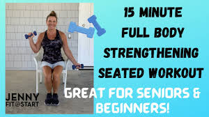 full body seated strength workout
