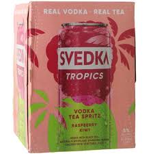 svedka tropics raspberry kiwi vodka tea