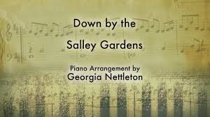 down by the salley gardens solo piano