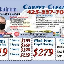 platinum professional carpet cleaning