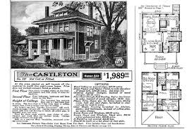 Go through the house measure the length and width of each rectangle, then multiply the length by its width. American Foursquare Catalog House Plans
