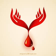 blood donation logo free vector