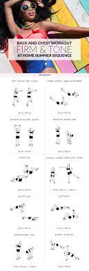 chest and back body workout for