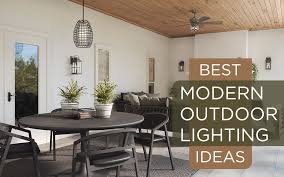 best modern outdoor lighting ideas