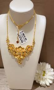 5d 24k gold made in hk necklace women