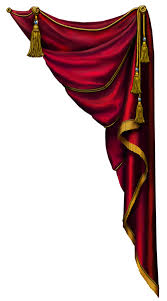 curtain png vector images with
