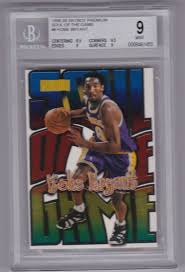 Kobe bryant rookie cards are not only a good bet in the short term, but also an excellent long term investment. 98 99 Skybox Premium Kobe Bryant Soul Of The Game Bgs 9 Kobe 24 Kobe Bryant Sports Figures