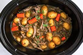 cook beef rump roast in crock pot