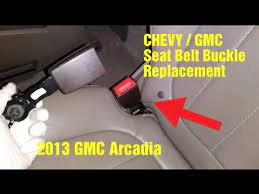 Chevy Gmc Seatbelt Buckle Replacement