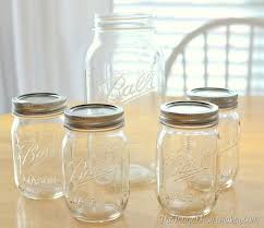 Chalky Painted Mason Jars And