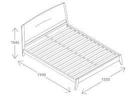 bed frame sizes mattress dimensions