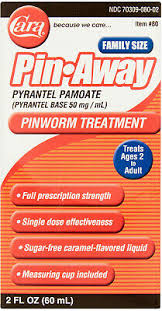 2 Parasitol X30 Tabs Pinworm Treatment Tratamiento De